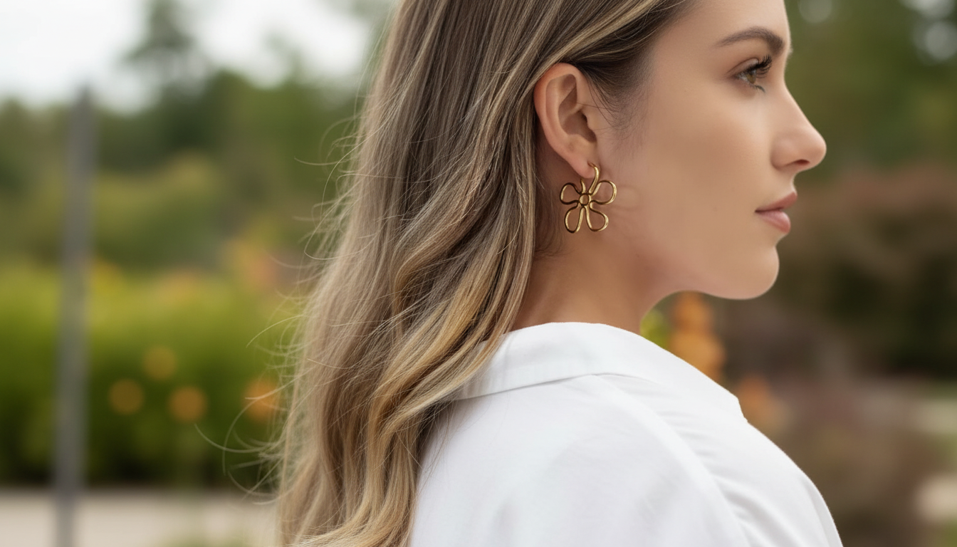 Flower Earrings in Style? Modern Ways to Wear Them