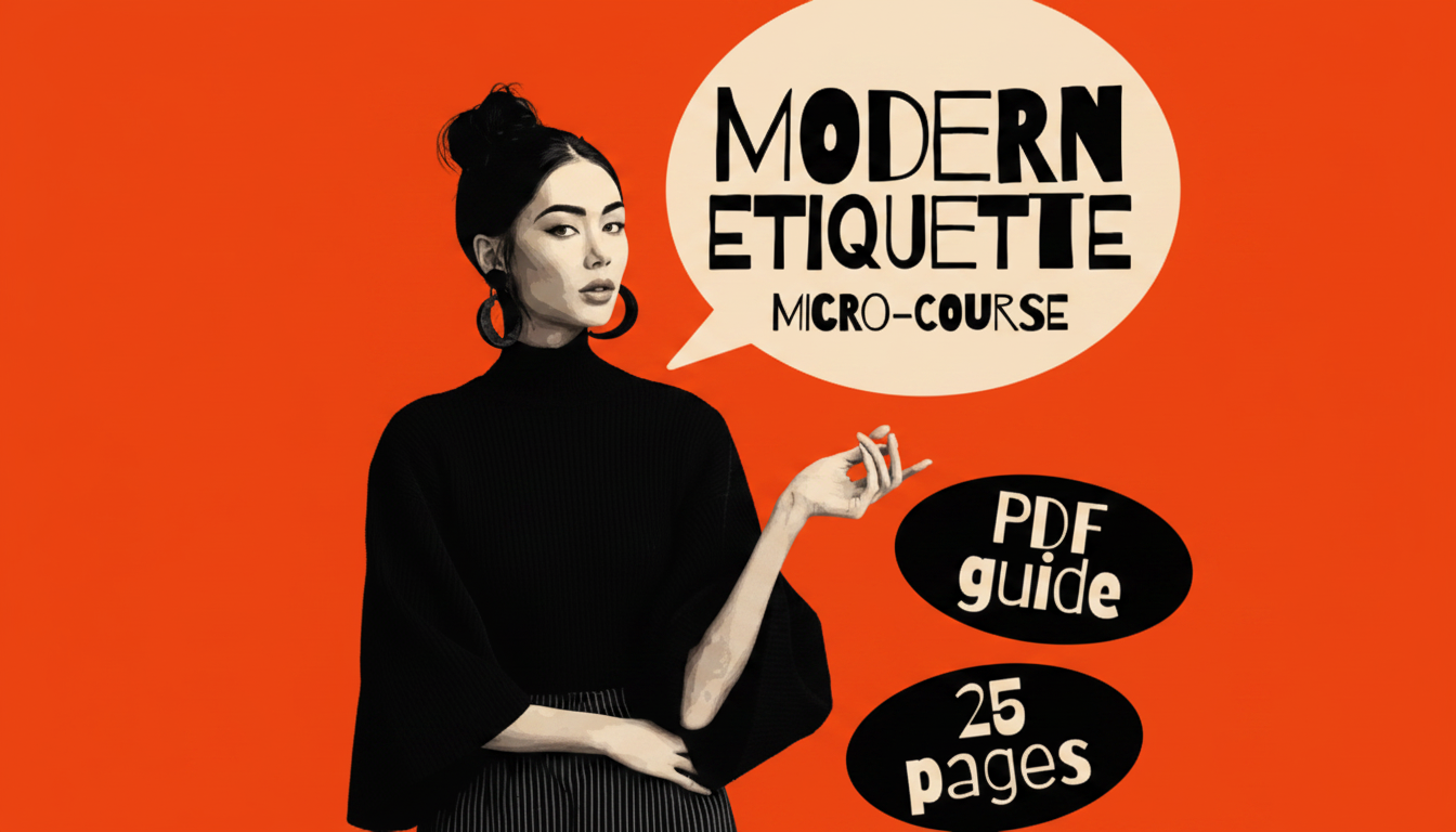 Modern Etiquette Rules Everyone Should Know Today